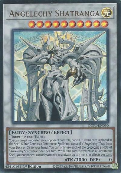 Angelechy Shatranga (Ultra Rare) [CORI-EN090-UR]