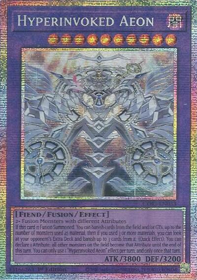 Hyperinvoked Aeon (Starlight Rare) [CORI-EN033-StR]