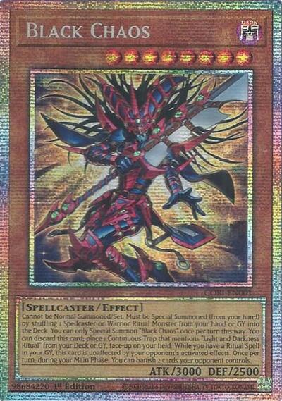 Black Chaos (Starlight Rare) [CORI-EN001-StR]