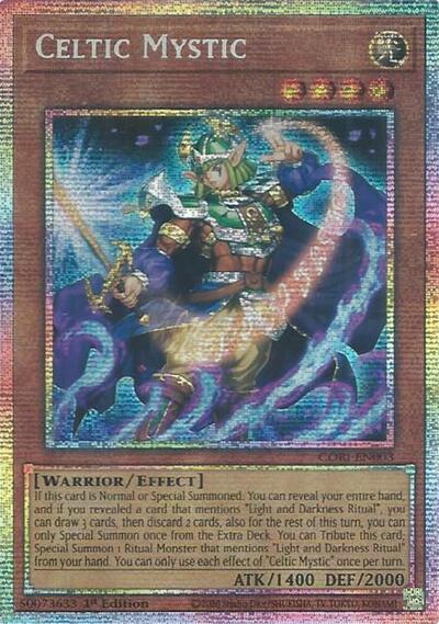 Celtic Mystic (Starlight Rare) [CORI-EN003-StR]