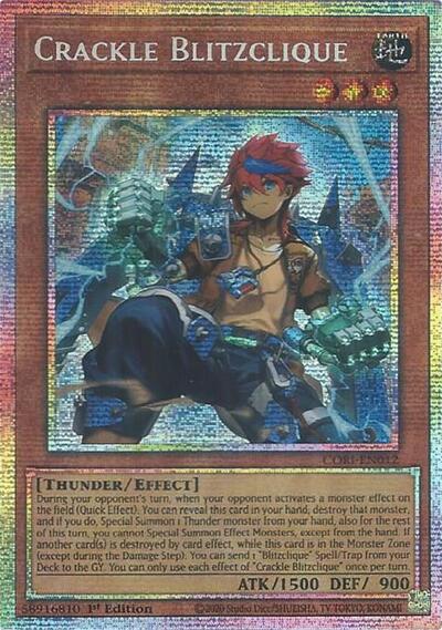 Crackle Blitzclique (Starlight Rare) [CORI-EN012-StR]
