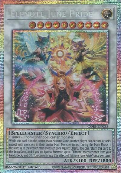 Elfnote June Pride (Starlight Rare) [CORI-EN035-StR]