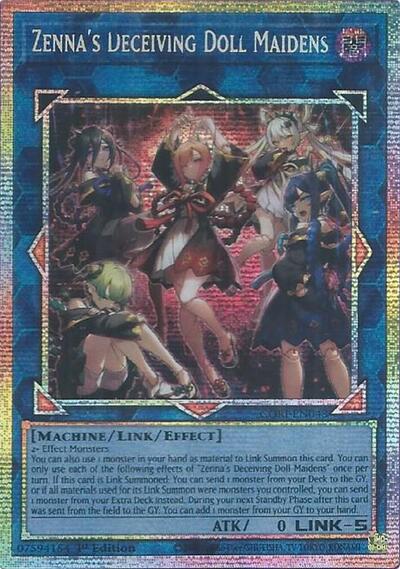 Zenna's Deceiving Doll Maidens (Starlight Rare) [CORI-EN043-StR]