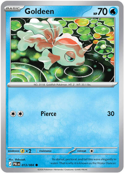 Goldeen - 013/084 (Common) [PBL-013-C]