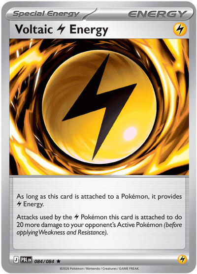 Voltaic Lightning Energy - 084/084 (Rare) [PBL-084-R]