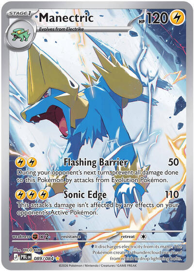 Manectric - 089/084 (Illustration Rare) [PBL-089-IR]