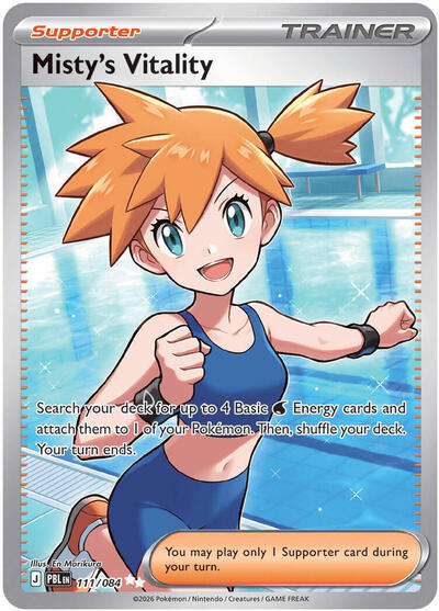 Misty's Vitality - 111/084 (Ultra Rare) [PBL-111-UR]