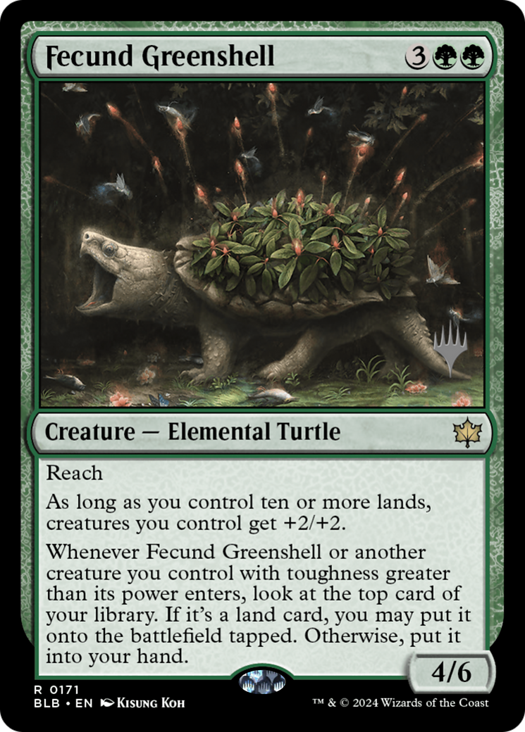 Fecund Greenshell - Promo Pack [PBLB-171p]