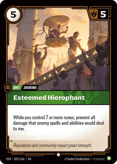 Esteemed Hierophant (Common) [VEN-025-C]