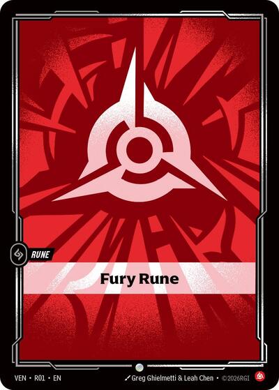 Fury Rune (Common) [VEN-R01-C]