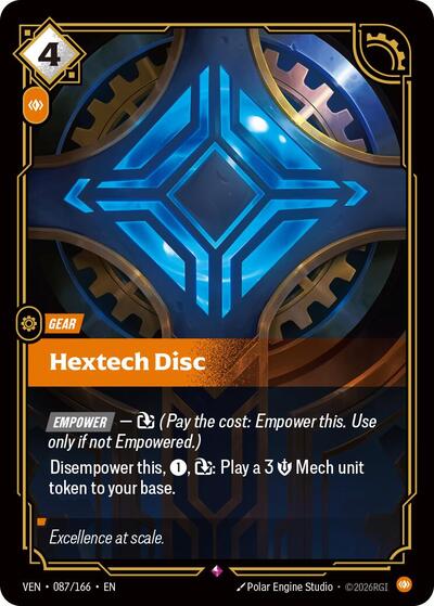 Hextech Disc (Rare) [VEN-087-R]