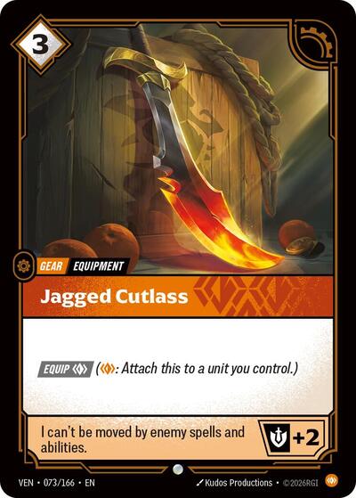 Jagged Cutlass (Common) [VEN-073-C]