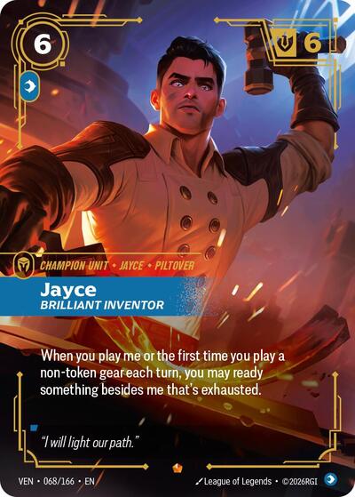 Jayce - Brilliant Inventor (Epic) [VEN-068-E]