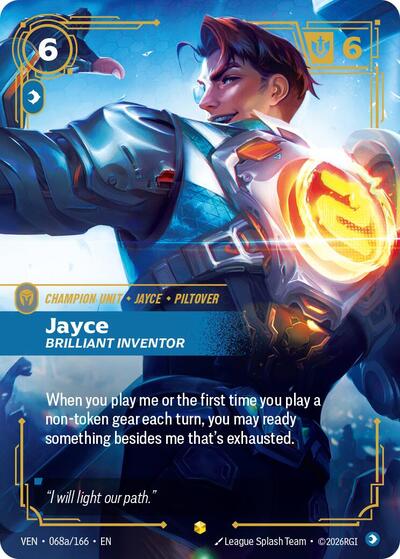 Jayce - Brilliant Inventor (Epic) (Alternate Art) [VEN-068a-E-ALT]
