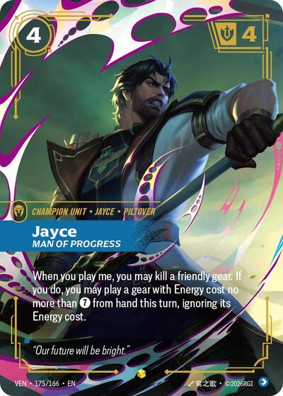 Jayce - Man of Progress (Showcase) [VEN-175-S]