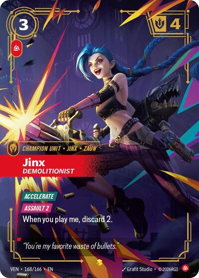 Jinx - Demolitionist (Showcase) [VEN-168-S]