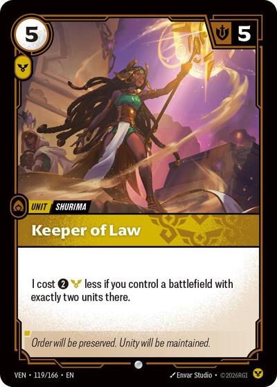 Keeper of Law (Common) [VEN-119-C]