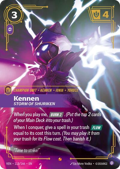 Kennen - Storm of Shuriken (Epic) [VEN-113-E]
