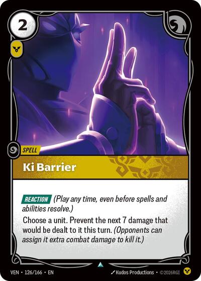 Ki Barrier (Uncommon) [VEN-126-U]