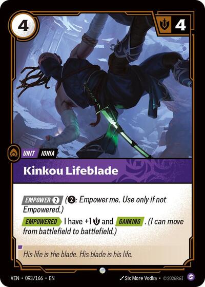 Kinkou Lifeblade (Common) [VEN-093-C]