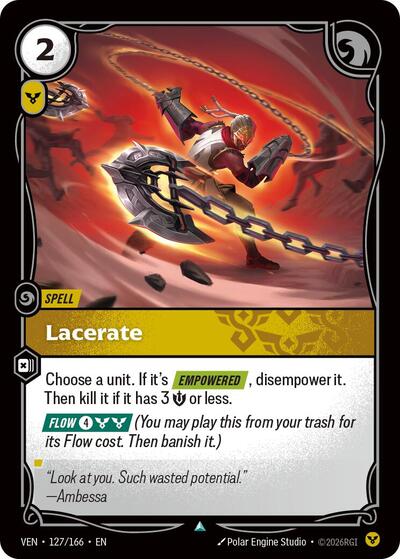 Lacerate (Uncommon) [VEN-127-U]
