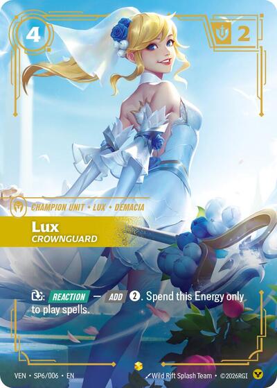 Lux - Crownguard (Showcase) [VEN-SP6-S]