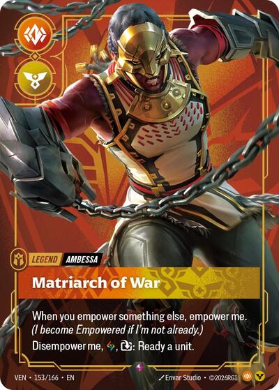 Ambessa - Matriarch of War (Rare) [VEN-153-R]