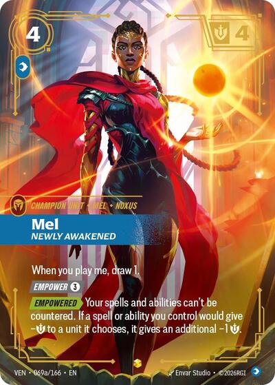 Mel - Newly Awakened (Showcase) (Alternate Art) [VEN-069a-S-ALT]