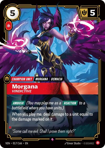 Morgana - Vindictive (Rare) [VEN-017-R]