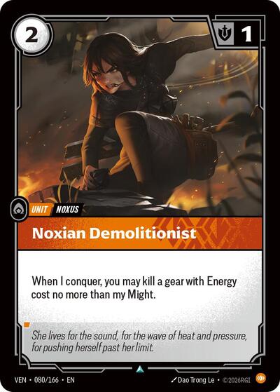 Noxian Demolitionist (Uncommon) [VEN-080-U]