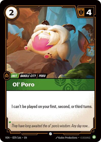 Ol' Poro (Common) [VEN-029-C]