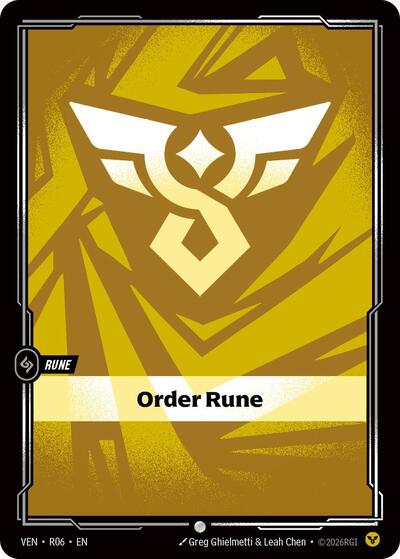 Order Rune (Common) [VEN-R06-C]