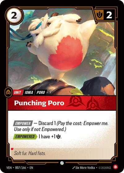 Punching Poro (Common) [VEN-007-C]
