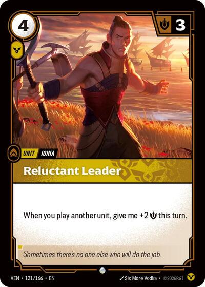 Reluctant Leader (Common) [VEN-121-C]