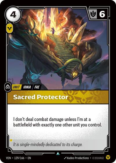 Sacred Protector (Uncommon) [VEN-129-U]