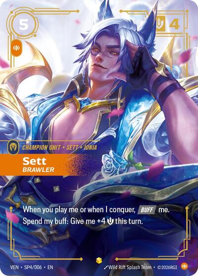 Sett - Brawler (Showcase) [VEN-SP4-S]