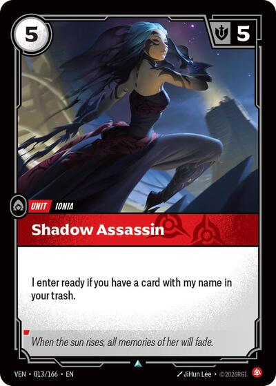 Shadow Assassin (Uncommon) [VEN-013-U]