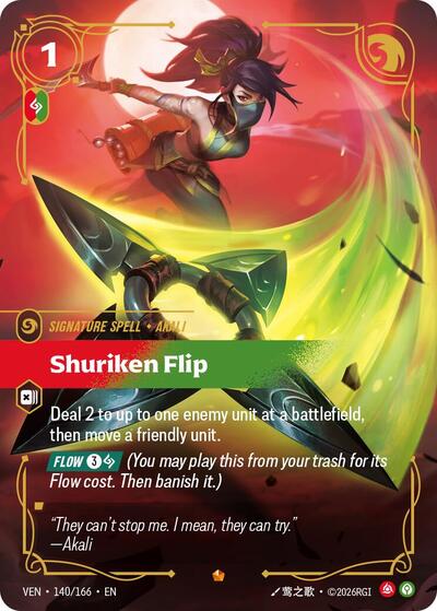 Shuriken Flip (Epic) [VEN-140-E]
