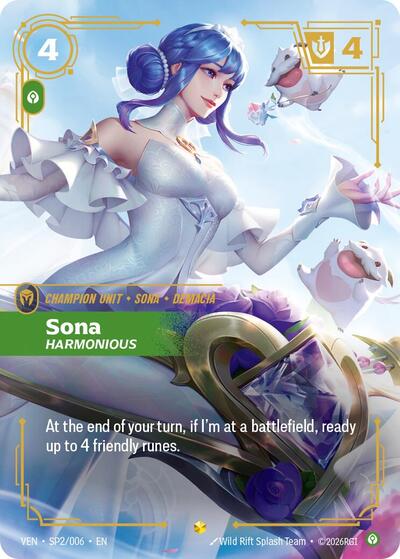 Sona - Harmonious (Showcase) [VEN-SP2-S]
