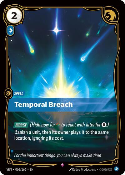 Temporal Breach (Rare) [VEN-066-R]