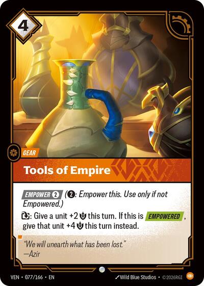 Tools of Empire (Common) [VEN-077-C]