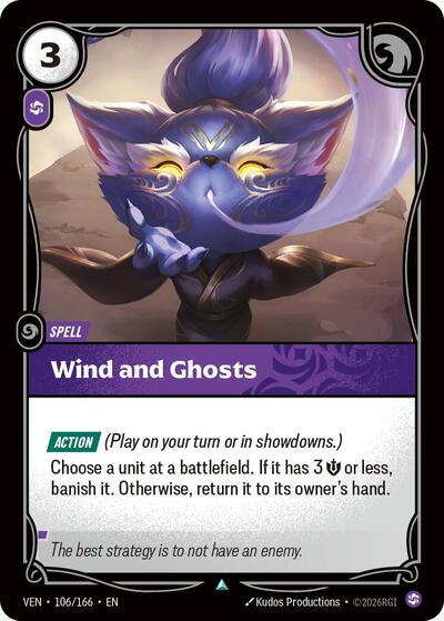 Wind and Ghosts (Uncommon) [VEN-106-U]
