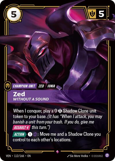 Zed - Without a Sound (Rare) [VEN-112-R]