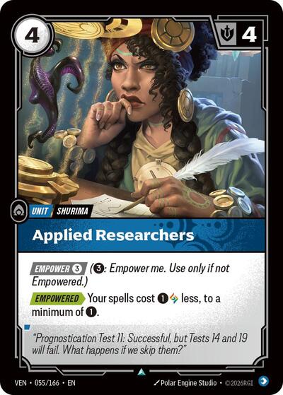 Applied Researchers (Uncommon) [VEN-055-U]