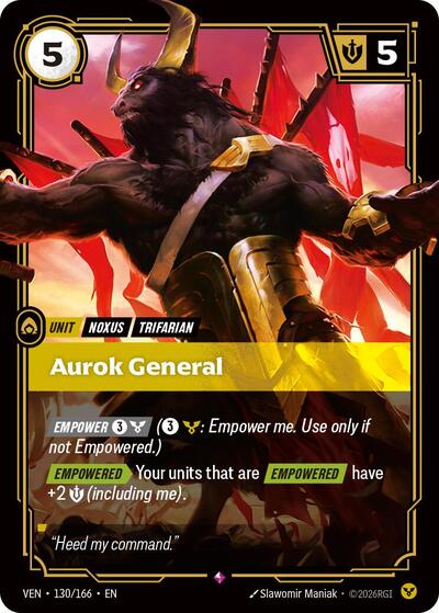 Aurok General (Rare) [VEN-130-R]