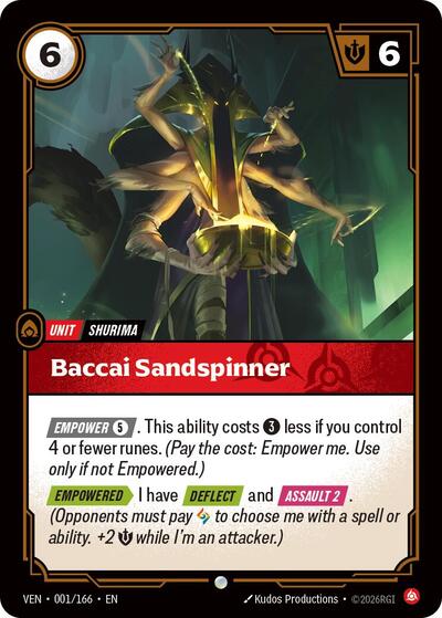 Baccai Sandspinner (Common) [VEN-001-C]