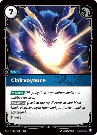 Clairvoyance (Uncommon) [VEN-056-U]