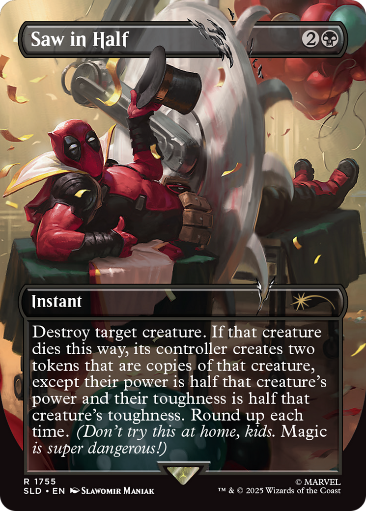 Saw in Half - Borderless - Full Art [SLD-1755]