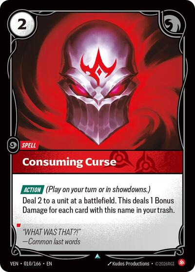 Consuming Curse (Uncommon) [VEN-010-U]