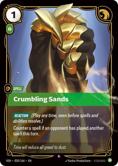 Crumbling Sands (Rare) [VEN-039-R]